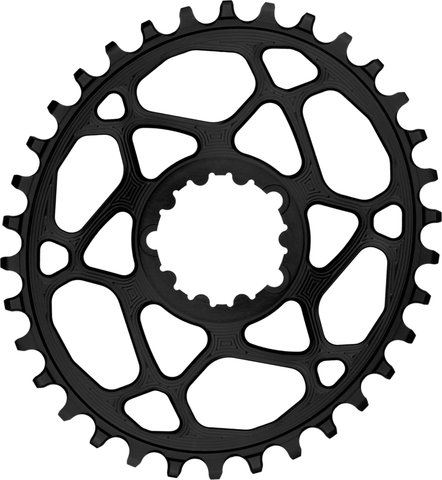 absoluteBLACK Plato Oval para SRAM Direct Mount 6 mm Offset - black/34 