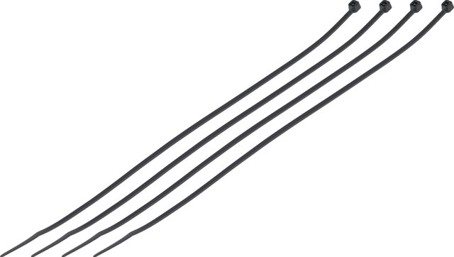 Mudhugger EVO Zip Tie Long Mudguard - black