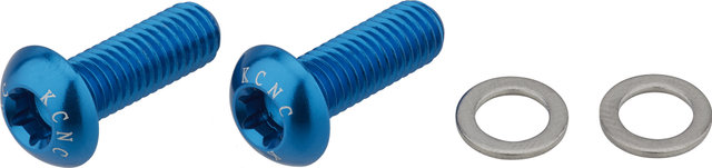 KCNC Tornillos de portabidones Torx - blue/T25