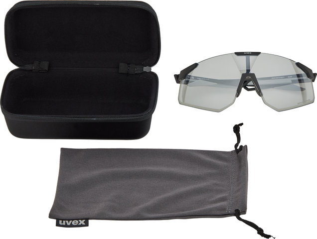uvex pace perform S V Sports Glasses - black matte/litemirror silver