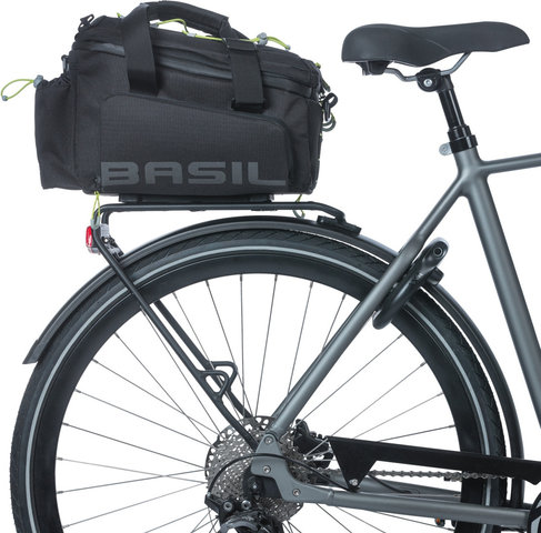 Basil Trunk bag XL Pro MIK - black lime | 36 l
