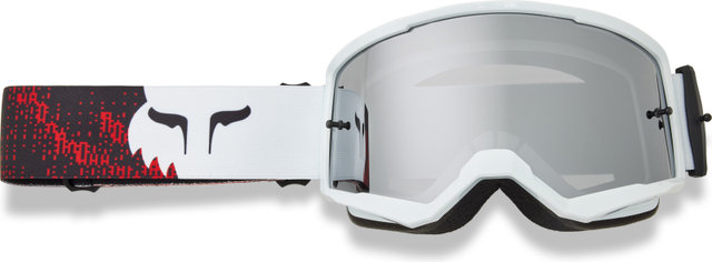 Fox Head Masque Main Kairos Spark - white-fluorescent red | red