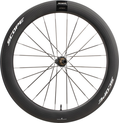 Scope Cycling Artech 6.A Carbon Disc Center Lock 28" Laufradsatz - white | SRAM XDR | 28" | 100 mm | 142 mm