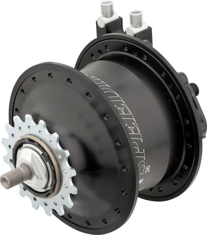 Rohloff Speedhub 500/14 TS Threaded Axle 135 mm Gear Hub - black-anodised/type 6, 36 hole