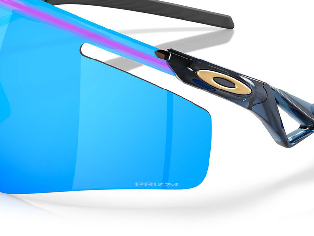 Oakley Lunettes de sport QNTM Kato - transparent stonewash/prizm sapphire