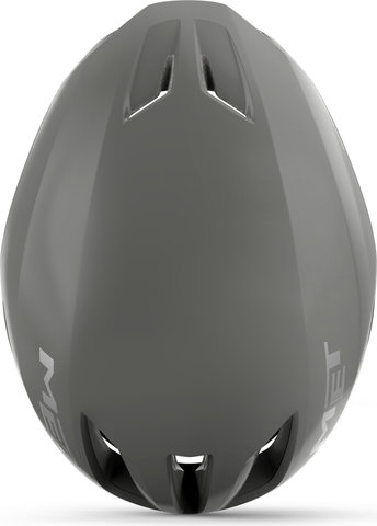 MET Manta 3 road cycling helmet - absolute gray matte | 52 - 56 cm