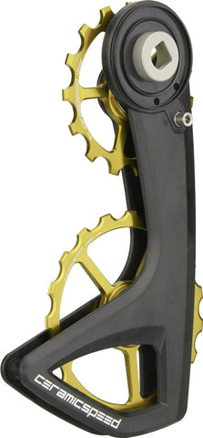 CeramicSpeed Sistema de engranajes OSPW RS 5-Spoke para SRAM RED AXS / Force AXS - gold/15 dientes (rueda guía), 19 dientes (rueda tensora)