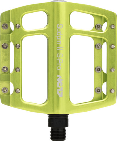 NC-17 Pedales de Plataforma Sudpin II S-Pro - verde/96 mm/100 mm