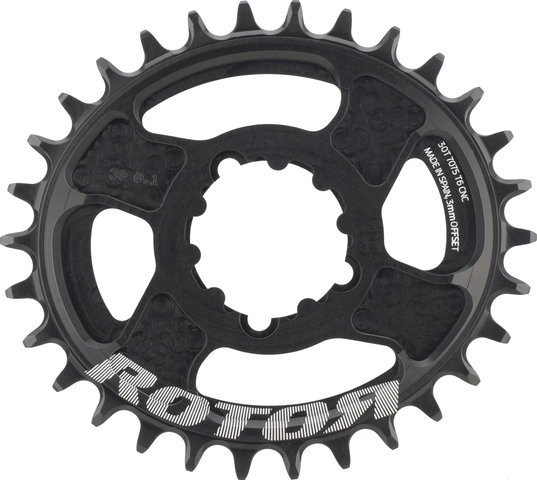 Rotor Plato Direct Mount SRAM Boost, Q-Rings - negro | 30 