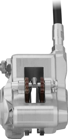 Trickstuff Set de freins à disque Piccola Carbon avant + arrière Flatmount - argenté-argenté/Ensemble/gauche/droite (spécifique)