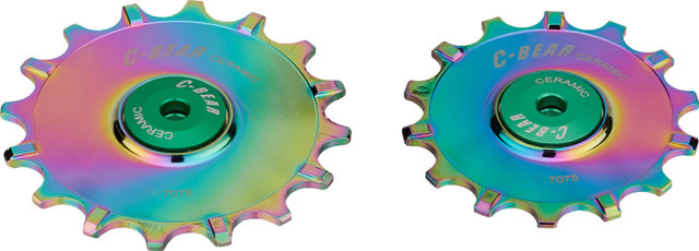 C-BEAR Derailleur Pulleys OCM-X SRAM Transmission Aurora 12-speed - aurora/14 teeth (guide pulley), 16 teeth (tension pulley)