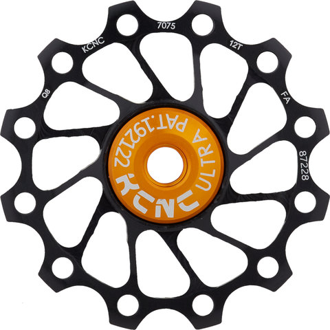 KCNC Jockey Wheel Ultra Light Schalträdchen - schwarz/12 Zähne