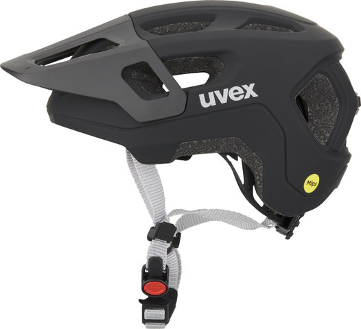 uvex react jr. MIPS Helm - black matt | 52 - 56 cm