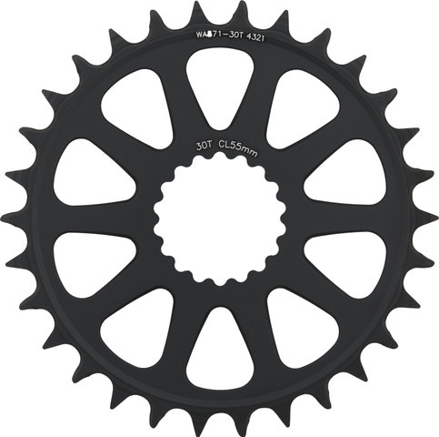 Cannondale Plato HollowGram SpideRing SL 10 brazos 55 CL - black/30 