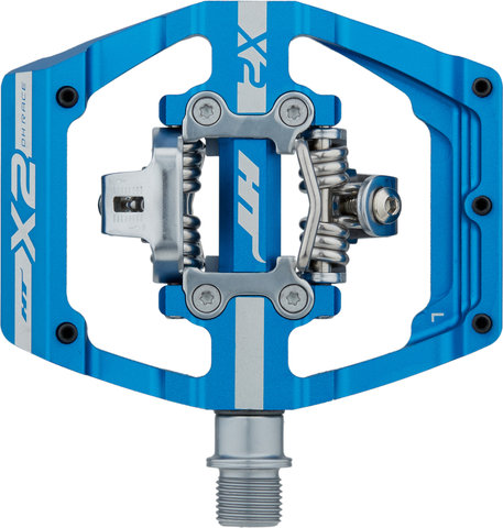 HT DH RACE X2 Klickpedale - blue
