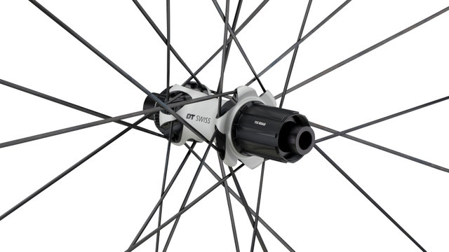 DT Swiss ER 1600 SPLINE 32 Center Lock Disc 28" Wheelset - schwarz | 142 mm | 100 mm | 28" | Shimano Road | 100 mm | 100 mm | 142 mm