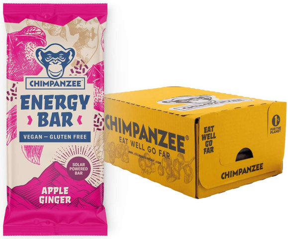 Chimpanzee Barres énergétiques, 15 pièces - apple & ginger