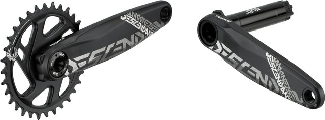 Truvativ Descendant 7K Eagle SuperBoost+ DUB 12-fach Kurbelgarnitur - black/175,0 mm