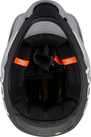 POC Coron Air MIPS Helm - argentite silver-uranium black matt/51 - 54 cm