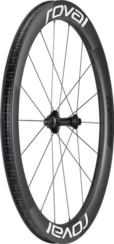Specialized Roval Rapide CLX II Carbon Disc Center Lock 28" Wheelset - satin carbon-gloss white/100 mm/Non Boost/Shimano Road/28"/142 mm/Non Boost