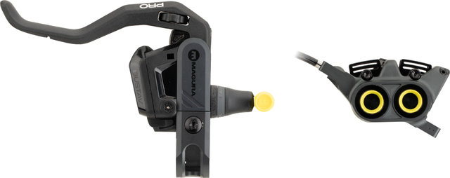 Magura Frein à disque Gustav Pro - noir-anthracite | Roue avant ou roue arrière | Flip-Flop (non spécifique au côté)