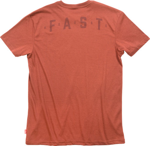 Fasthouse T-shirt technique Evoke S/S - rust/M