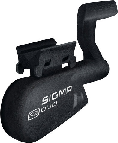 Sigma R2 Duo Combo Geschwindigkeits- und Trittfrequenzsender für Rox - schwarz