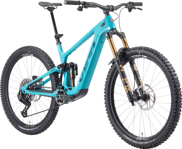 Yeti Cycles MTe T3 X0 AXS Carbon 29" E-Mountain Bike - turquoise | 160 mm | 160,0 mm | 44 mm | L | 29"