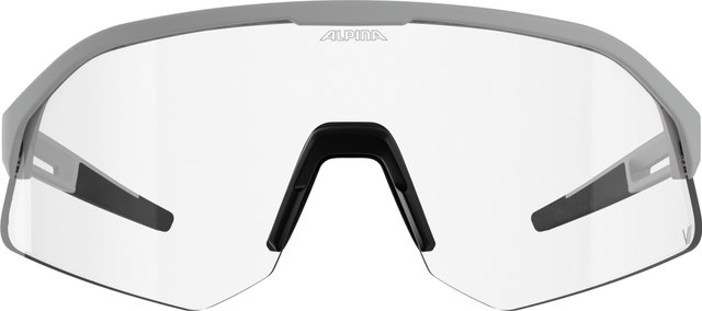 Alpina Sonic HR M V Sportbrille - white matt | varioflex black