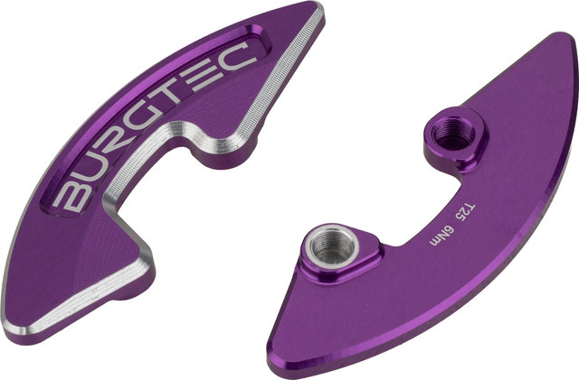 Burgtec Pair Chainring Bash Guard - purple pain | Kettenblatt