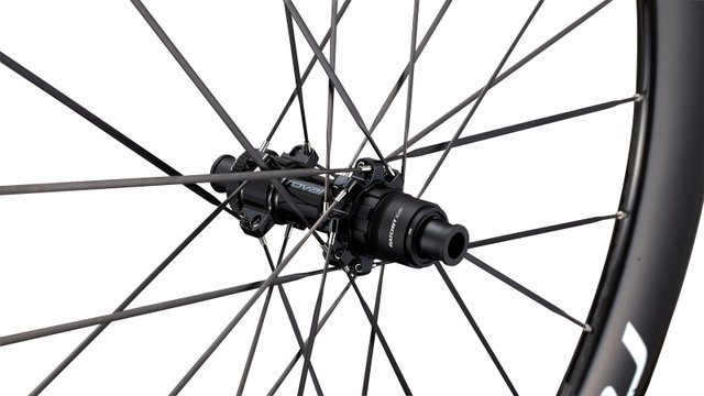 Specialized Rueda Roval Rapide Sprint CLX Carbon Disc Center Lock 28" - gloss carbon-gloss white | 142 mm | sólo rueda trasera | SRAM XDR | 28" | Non Boost | sólo rueda trasera