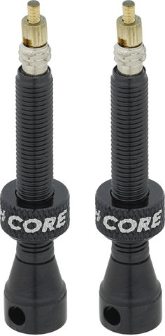 CushCore Tubeless Ventil 44 mm 2er-Set - black/SV