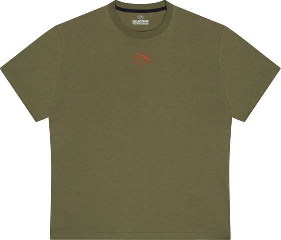 Cinelli Columbus Fork Sticker T-Shirt - army green/M
