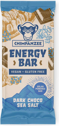 Chimpanzee Barres énergétiques, 15 pièces - dark chocolate & sea salt