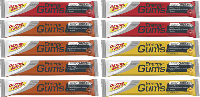 Dextro Energy Energy Gums - 10 unidades - mezcla