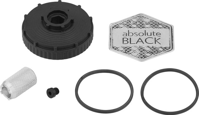 absoluteBLACK Sistema de engranajes HOLLOWcage Carbon Ceramic Oversized SRAMeTap AXS - gold/12 dientes (rueda guía), 18 dientes (rueda tensora)