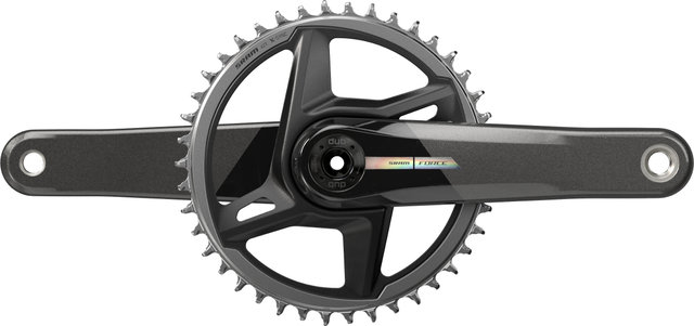 SRAM Force AXS D2 DUB WIDE 1x Crankset – Workshop Packaging - black/170,0 mm