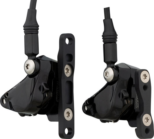 SRAM Set Freins à Disque hydrauliques av+arr Rival 1 FM Leviers DoubleTap® - black/Ensemble/gauche/droite (spécifique)