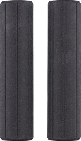 ESI Poignées de guidon en silicone nervurées épaisses - black/130 mm
