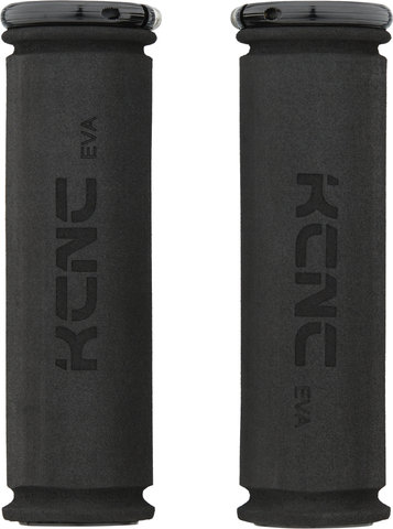 KCNC EVA Lock On Handlebar Grips - black-black/120 mm