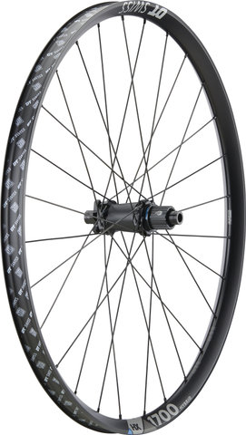 DT Swiss Juego de ruedas HX 1700 SPLINE 27,5" 30 Boost Disc 6 agujeros Hybrid - negro/Shimano Micro Spline/Boost/148 mm/110 mm/Boost/27,5" (650B)/110 mm/Shimano Micro Spline/110 mm/148 mm