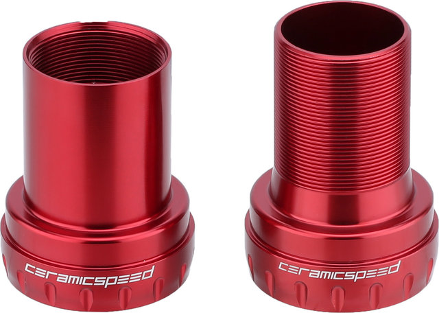 CeramicSpeed BB30 Shimano MTB Coated Bottom Bracket 42 x 73 mm - red/BB30