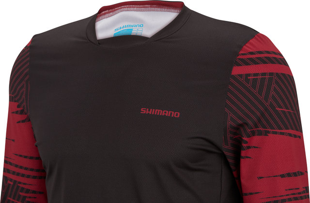 Shimano Maillot Myoko L.S. - red/S