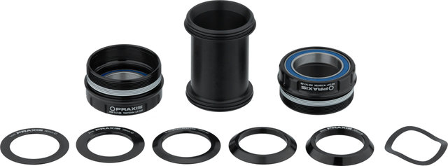 Praxis Works M30 T47 External Bearing Bottom Bracket - black | T47