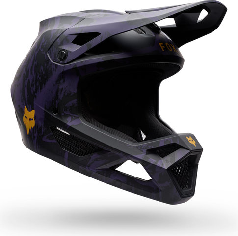 Fox Head Youth Rampage Image Print MIPS Full-face Children's Helmet - plum | 51 - 52 cm