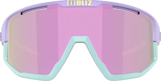Bliz Lunettes de sport Fusion Small - matte pastel blue/brown-rose