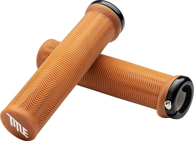 Title MTB LO1 Lock-On Lenkergriffe - tan/135 mm