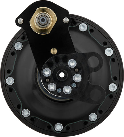 Rohloff Speedhub 500/14 CC cierre rápido 135 mm buje de cambio - negro-anodizado/Typ 2, 36 agujeros