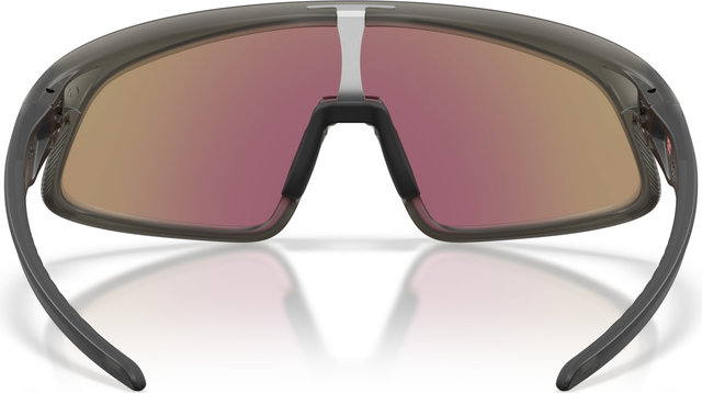 Oakley Lunettes de Sport RSLV 141 - matte grey smoke | prizm sapphire