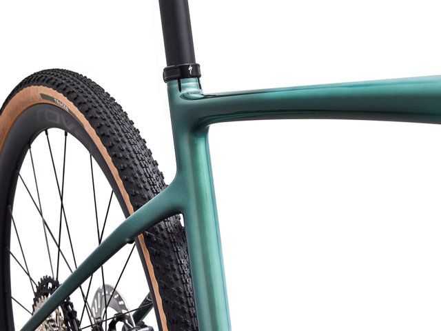 Specialized Bicicleta de gravel Diverge 4 Expert Di2 Carbon 28" - fjord metallic-emerald metallic | 175,0 mm | 28" | XL | 55 mm